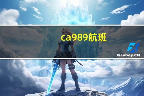 ca989航班