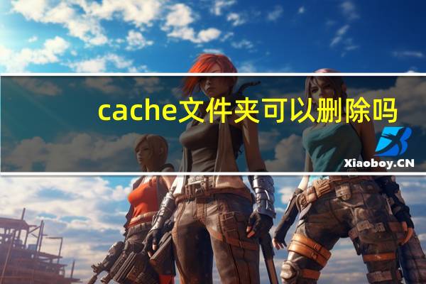 cache文件夹可以删除吗