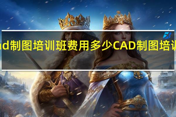 cad制图培训班费用多少 CAD制图培训多少钱