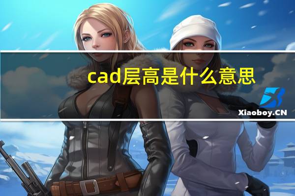 cad层高是什么意思