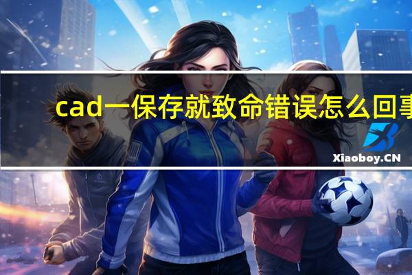 cad一保存就致命错误怎么回事