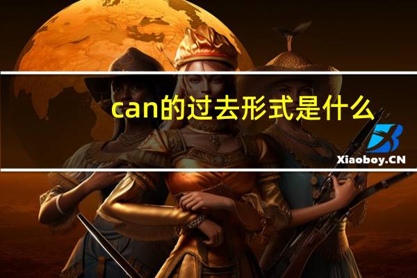 can的过去形式是什么