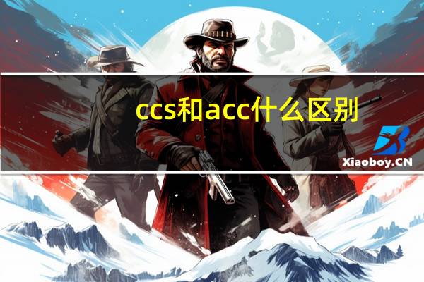 ccs和acc什么区别