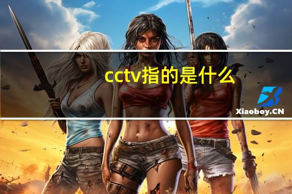 cctv指的是什么