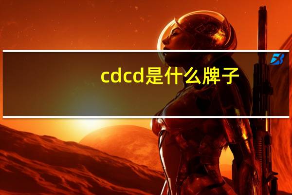 cdcd是什么牌子