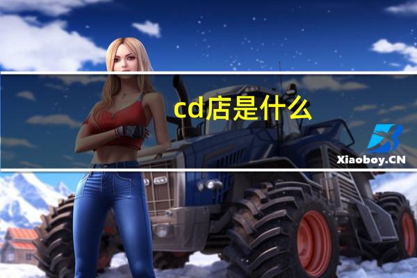cd店是什么