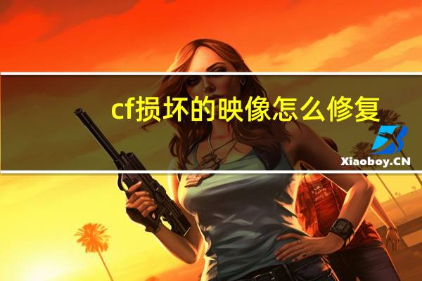 cf损坏的映像怎么修复（Windows映像损坏该如何修复）