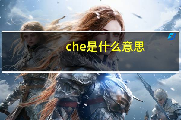 che是什么意思