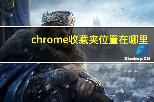 chrome收藏夹位置在哪里
