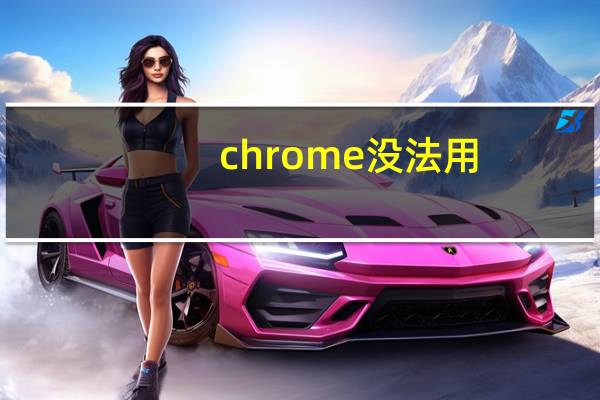 chrome没法用