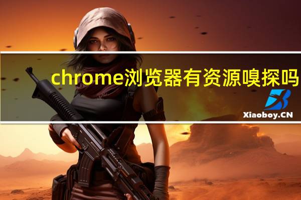 chrome浏览器有资源嗅探吗