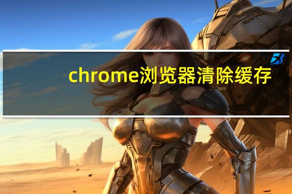 chrome浏览器清除缓存