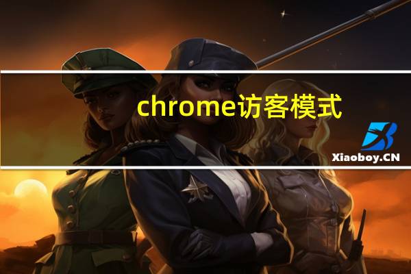 chrome访客模式