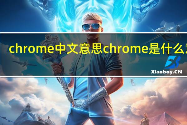 chrome中文意思 chrome是什么意思