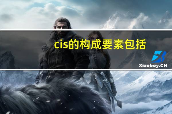cis的构成要素包括