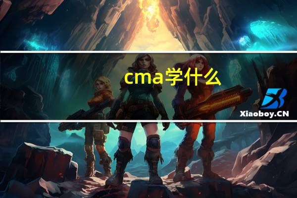 cma学什么