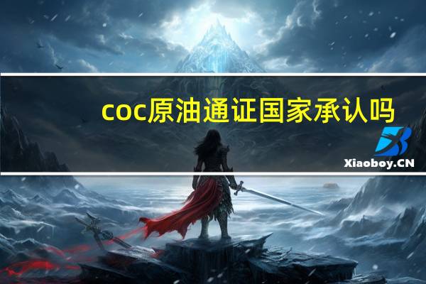 coc原油通证国家承认吗
