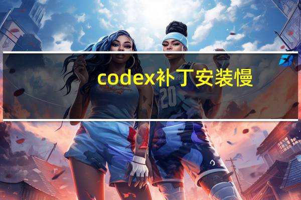 codex补丁安装慢（codex补丁）