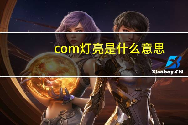 com灯亮是什么意思