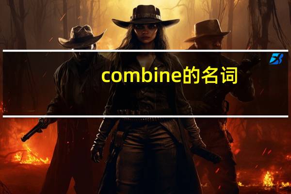 combine的名词