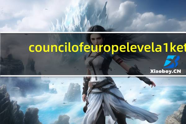 council of europe level a1 ket（COUNCIL OF EUROPE LEVEL A1）
