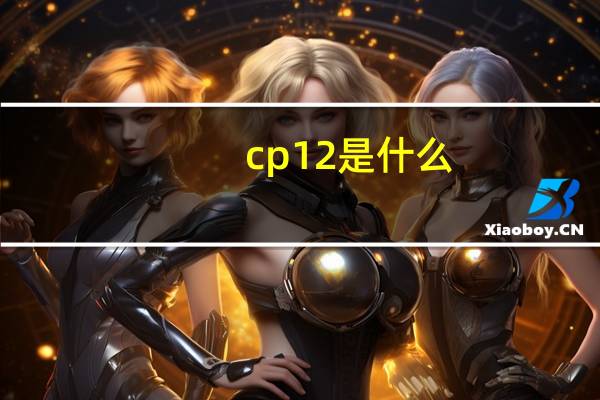 cp12是什么