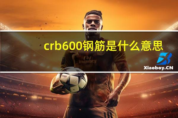 crb600钢筋是什么意思