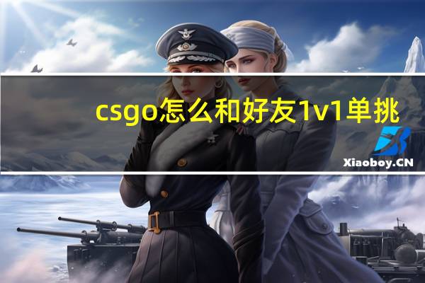 csgo怎么和好友1v1单挑（csgo怎么和好友打电脑）