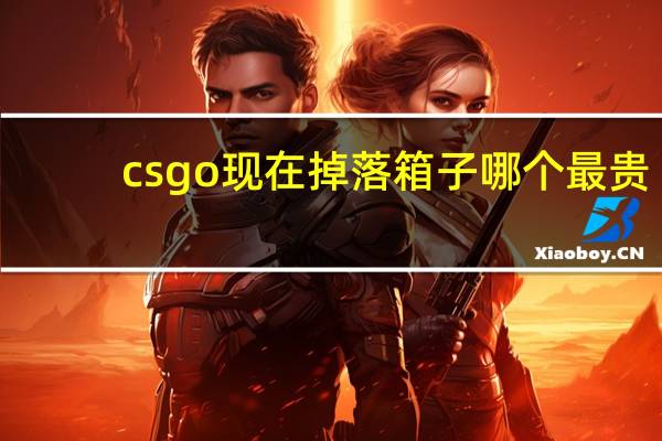 csgo现在掉落箱子哪个最贵