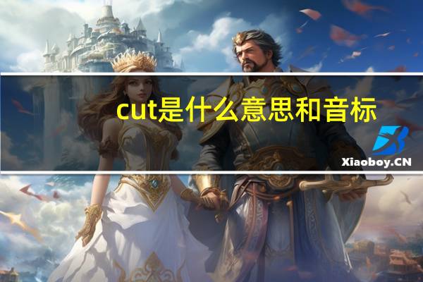 cut是什么意思和音标(cut是什么意思)