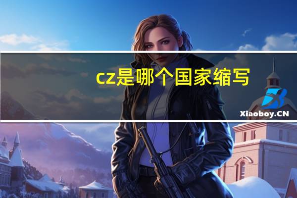cz是哪个国家缩写