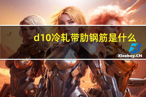 d10冷轧带肋钢筋是什么