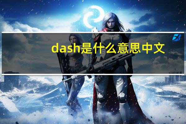 dash是什么意思中文