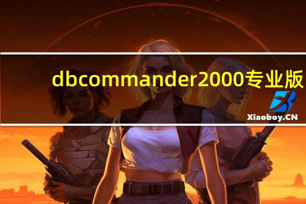 dbcommander 2000专业版