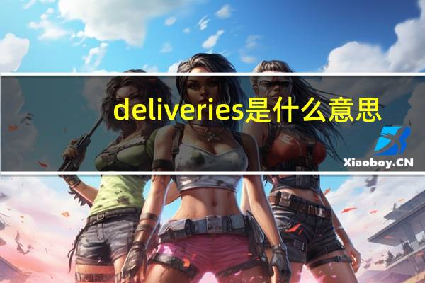 deliveries是什么意思