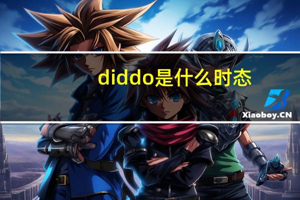 did do是什么时态