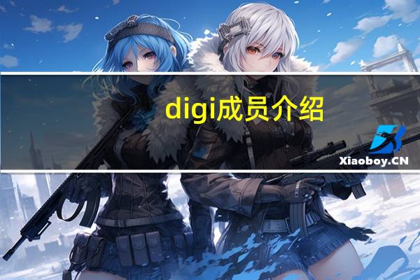 digi成员介绍