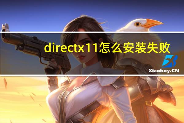 directx11怎么安装失败（directx11怎么安装）