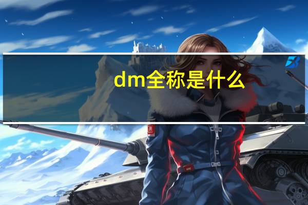 dm全称是什么