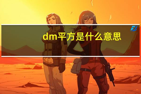dm平方是什么意思