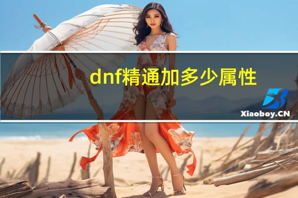 dnf精通加多少属性（dnf强化基础精通有什么用）