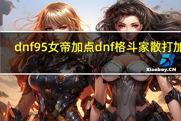 dnf95女帝加点 dnf格斗家散打加点