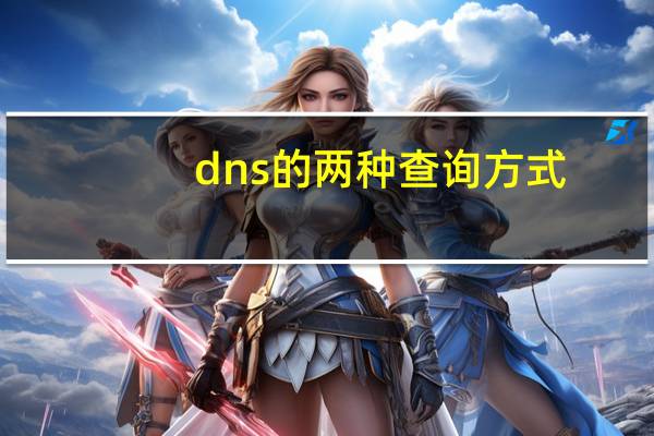 dns的两种查询方式