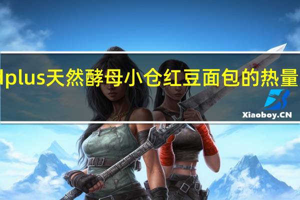 dplus 天然酵母小仓红豆面包的热量是多少