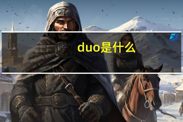 duo是什么