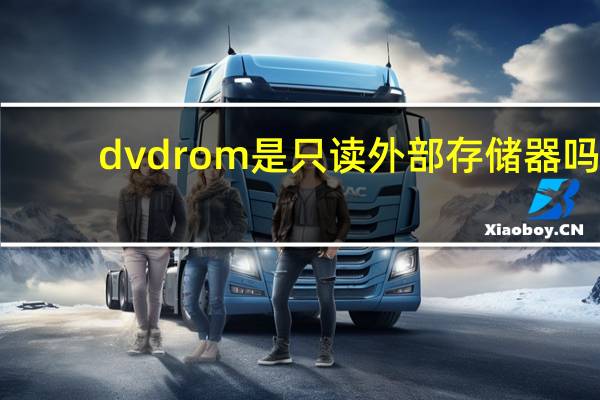 dvdrom是只读外部存储器吗（dvd rom）