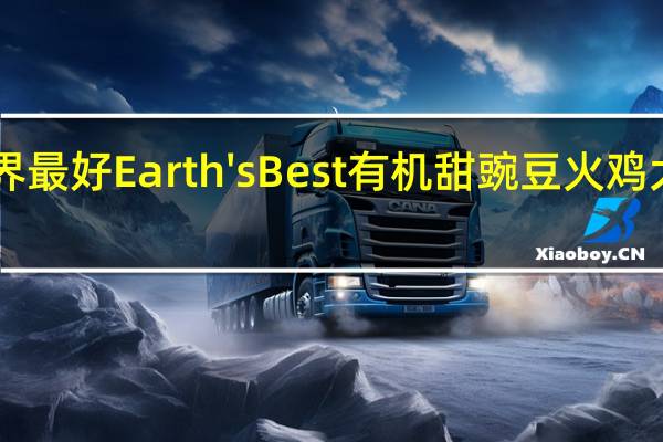 earth best 世界最好 Earth's Best 有机甜豌豆火鸡大米泥卡路里是多少