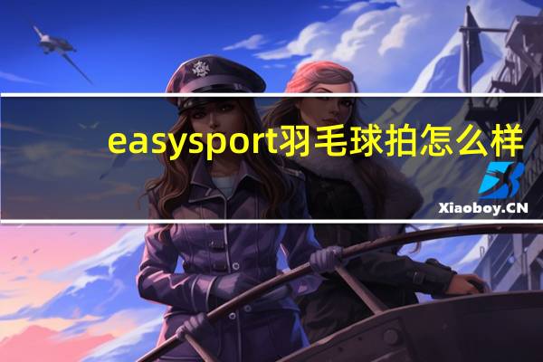 easysport羽毛球拍怎么样(easysport)