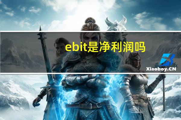ebit是净利润吗