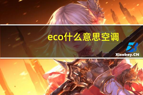 eco什么意思空调